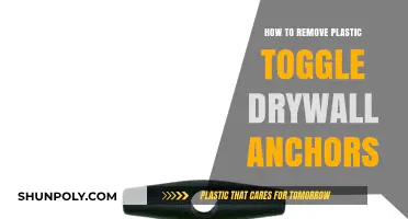 Efficiently Removing Plastic Toggle Drywall Anchors: A Step-by-Step Guide