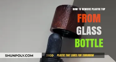 Easy Steps to Remove Plastic Tops from Glass Bottles