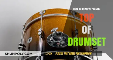 Easy Steps to Remove Plastic Tops from Your Drum Set