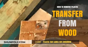 Effective Methods to Remove Plastic Transfer from Wood Surfaces