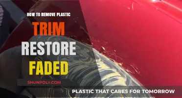 Restore Faded Plastic Trim: Easy DIY Tips for a Fresh Look