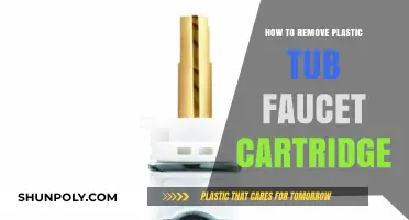 Easy Steps to Remove a Plastic Tub Faucet Cartridge