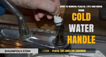 Easy Steps to Remove Plastic Cartridge from Cold Water Handle
