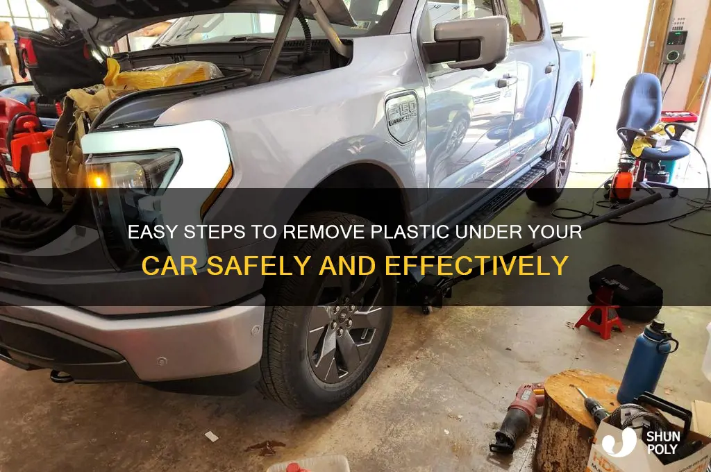 how to remove plastic under car