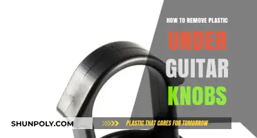 Easy Guide: Removing Plastic Under Guitar Knobs for a Sleek Look