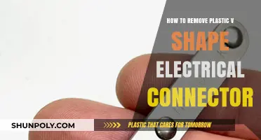 Removing V-Shaped Plastic Electrical Connectors: A Step-by-Step Guide