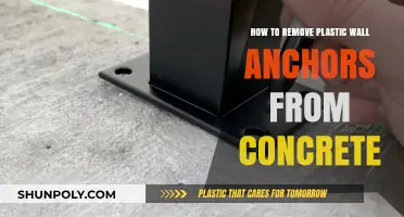 Efficiently Removing Plastic Wall Anchors from Concrete: A Step-by-Step Guide