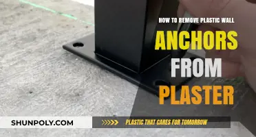 Easy Guide: Removing Plastic Wall Anchors from Plaster Walls Safely