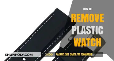 Easy Steps to Safely Remove a Plastic Watch Strap