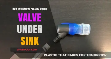 Easy Steps to Remove a Plastic Water Valve Under Your Sink