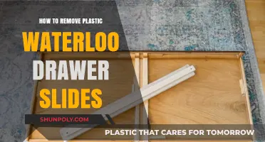 Easy Steps to Remove Plastic Waterloo Drawer Slides