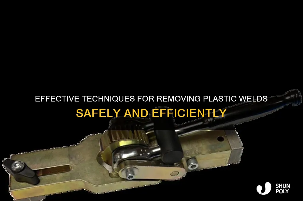 how to remove plastic weld