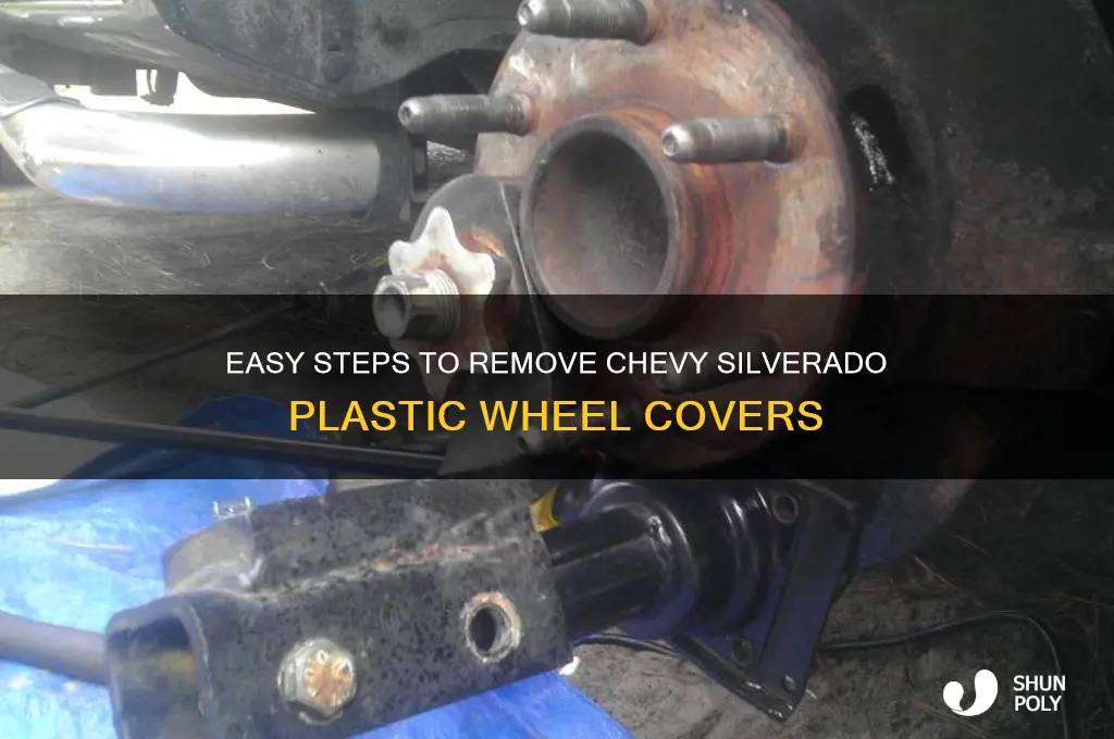 how to remove plastic wheel cover on a chevy silverado