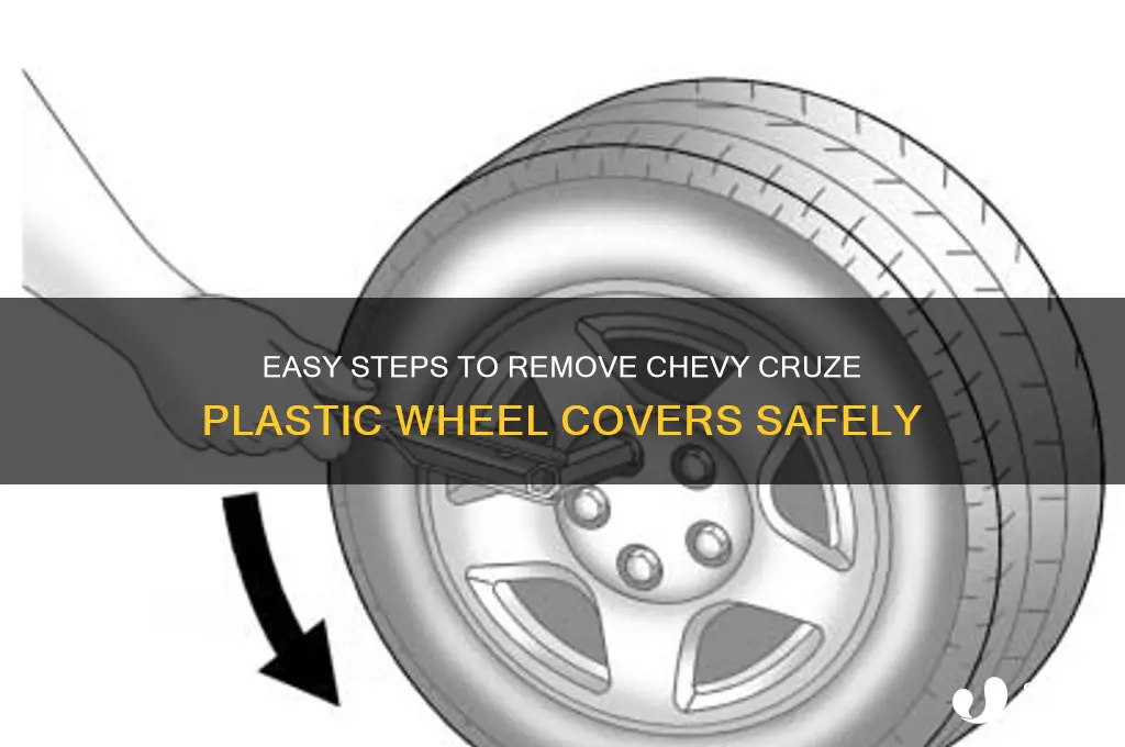 how to remove plastic wheel covers on chevy cruze