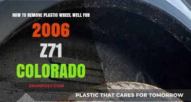DIY Guide: Removing 2006 Z71 Colorado Plastic Wheel Well