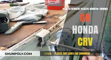 Step-by-Step Guide: Removing Plastic Window Awning on Honda CR-V