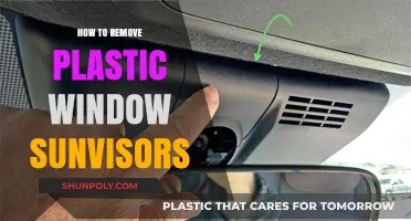 Easy Steps to Remove Plastic Window Sunvisors Without Damage