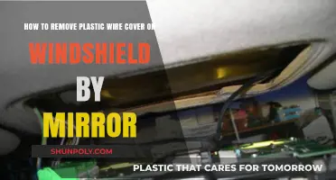 Removing Windshield Mirror Plastic Wire Cover: A Step-by-Step Guide