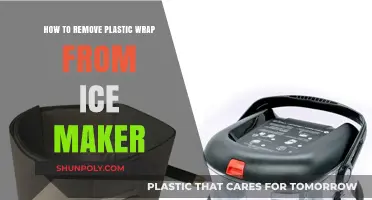 Effortless Fix: Removing Plastic Wrap from Your Ice Maker Easily