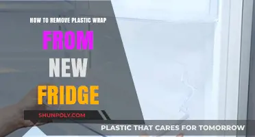 Effortless Tips to Safely Remove Plastic Wrap from Your New Fridge