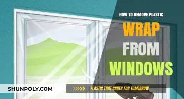 Easy Steps to Remove Plastic Wrap from Windows Without Damage