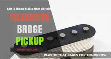 Easy Steps to Remove Plastic Wrap on Fender Telecaster Bridge Pickup