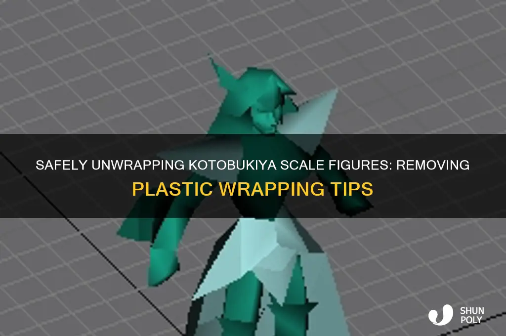 how to remove plastic wrapping from kotokyuba scale figures