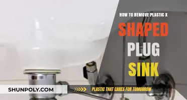 Easy Steps to Remove a Stuck X-Shaped Plastic Sink Plug
