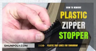 Easy DIY Guide: Removing Plastic Zipper Stoppers Without Breaking Them