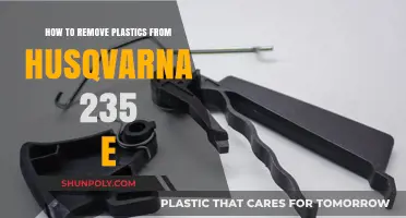 Efficiently Remove Plastics from Husqvarna 235 E Chainsaw: Step-by-Step Guide