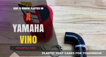 Eco-Friendly Guide: Removing Plastics on Your Yamaha Vino Scooter
