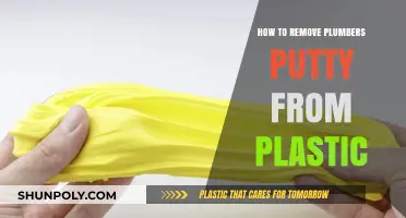 Easy Steps to Remove Plumber's Putty from Plastic Surfaces
