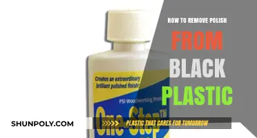 Effective Tips to Safely Remove Polish from Black Plastic Surfaces