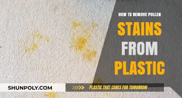 Effective Tips to Remove Pollen Stains from Plastic Surfaces Easily