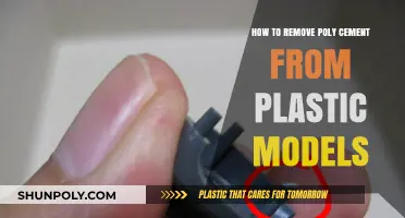 Effective Techniques to Remove Poly Cement from Plastic Models