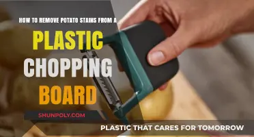 Effective Tips to Remove Potato Stains from Plastic Chopping Boards