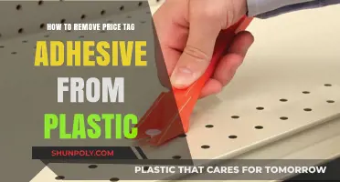 Effective Ways to Remove Price Tag Adhesive from Plastic Surfaces