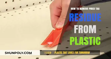 Effective Ways to Remove Price Tag Residue from Plastic Surfaces