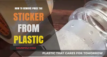 Effortless Ways to Remove Price Tag Stickers from Plastic Surfaces