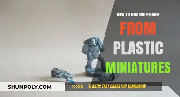 Effective Techniques for Removing Primer from Plastic Miniatures