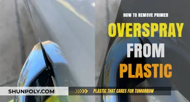 Effective Techniques to Remove Primer Overspray from Plastic Surfaces