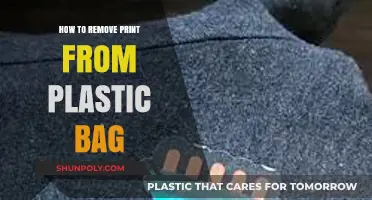 Effective Methods to Remove Print from Plastic Bags Easily