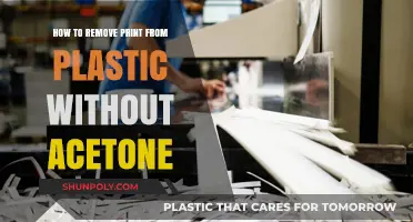 Eco-Friendly Ways to Remove Print from Plastic Without Acetone