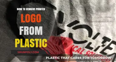 Effective Methods to Remove Printed Logos from Plastic Surfaces