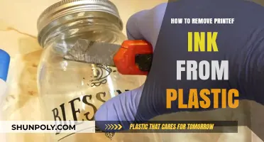 Effective Methods to Remove Printer Ink Stains from Plastic Surfaces