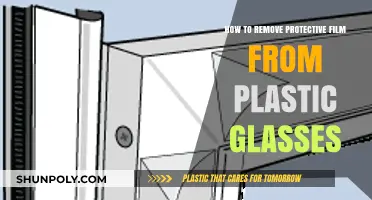 Easy Steps to Safely Remove Protective Film from Plastic Glasses