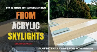 Safely Removing Protective Plastic Film from Acrylic Skylights: A Step-by-Step Guide