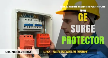 Easy Steps to Remove GE Surge Protector's Plastic Cover Safely