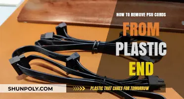 Easy Steps to Safely Remove PSU Cords from Plastic Ends