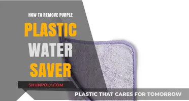Easy Steps to Remove Purple Plastic Water Saver from Faucets
